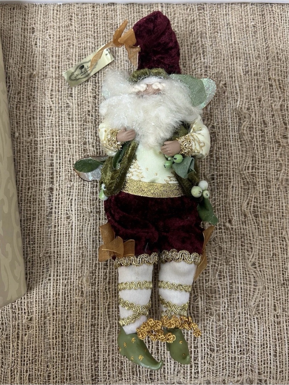 Mark Roberts Mistletoe Fairy Ornament 51-26236 Limited Edition. With Box And COA